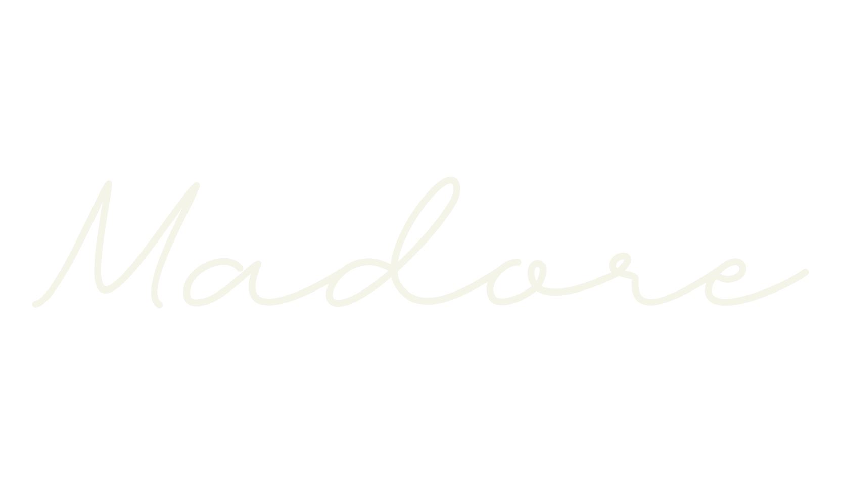 Madore, handwritten font preview