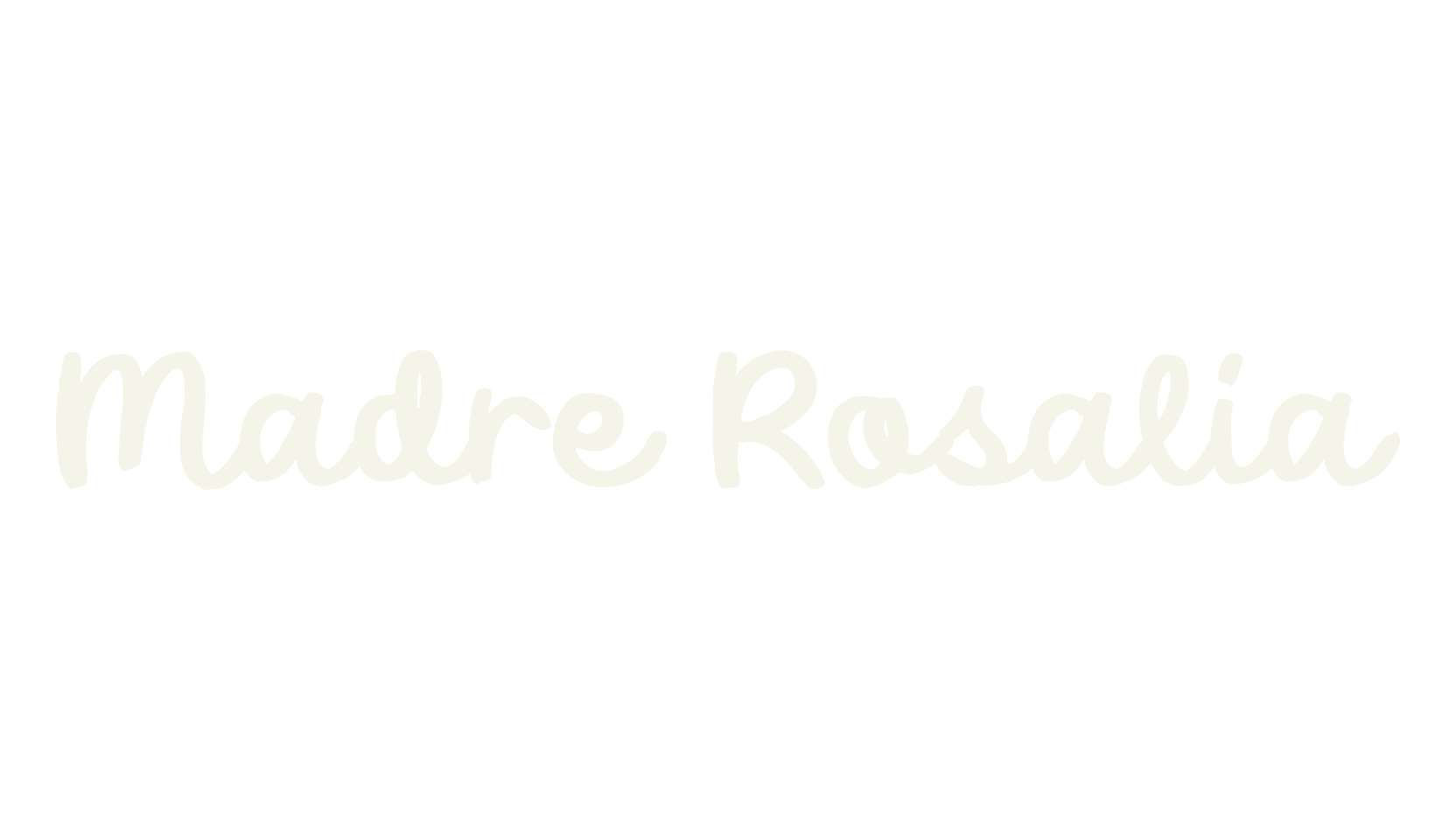 Madre Rosalia, script font preview