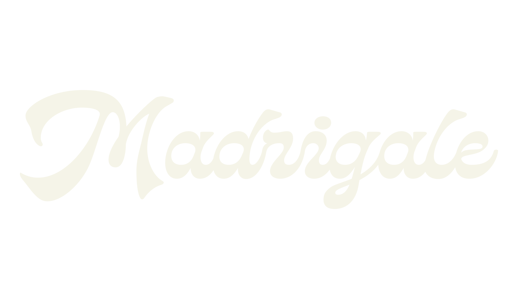 Madrigale, fashion script font preview