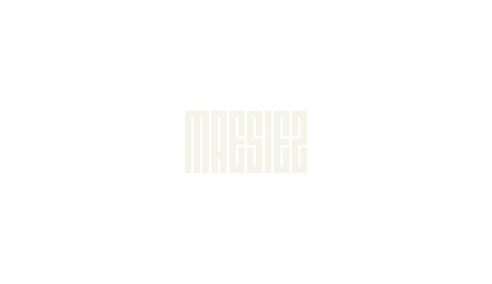 MAESIEZ, condensed font preview