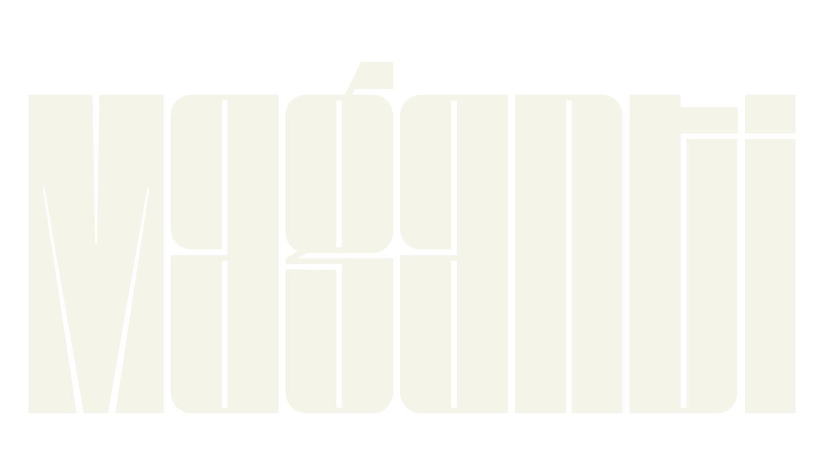 Maganti, condensed font preview