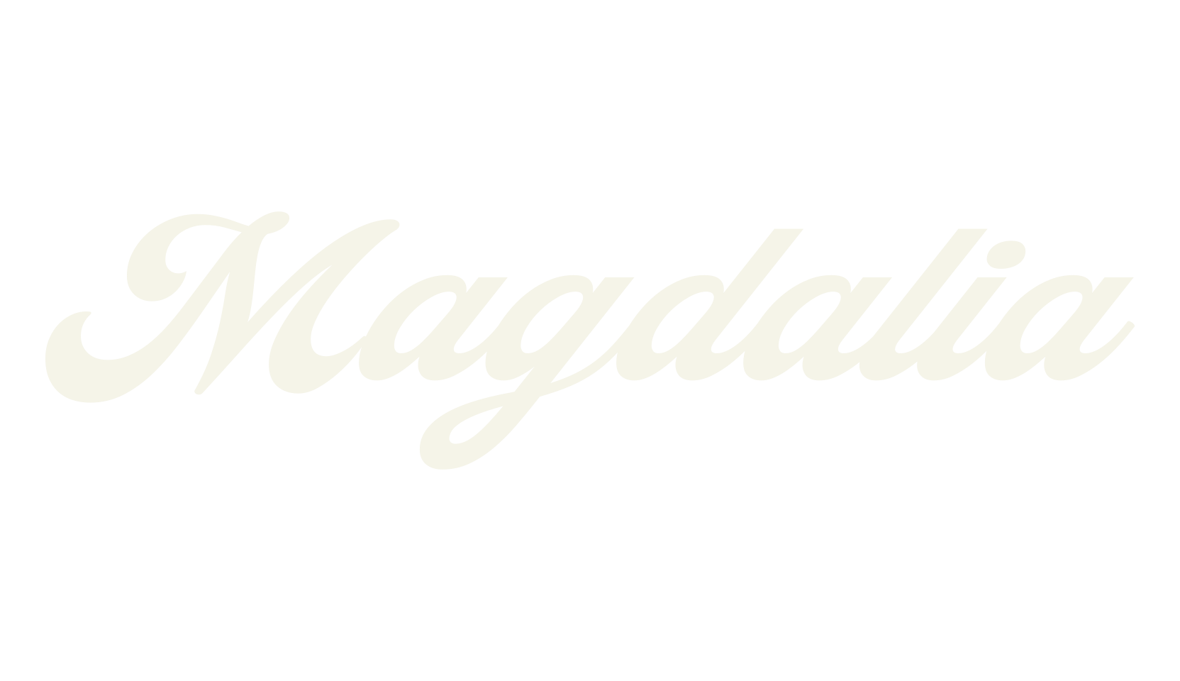 Magdalia, fashion sign font preview