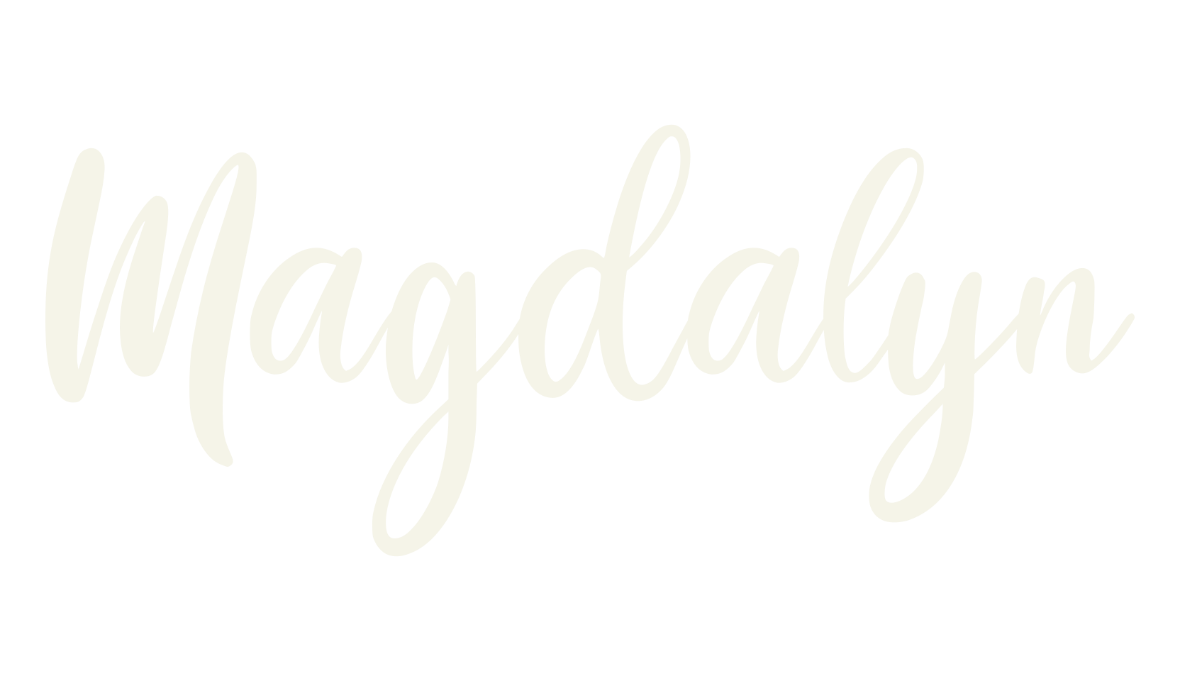 Magdalyn, fashion script font preview