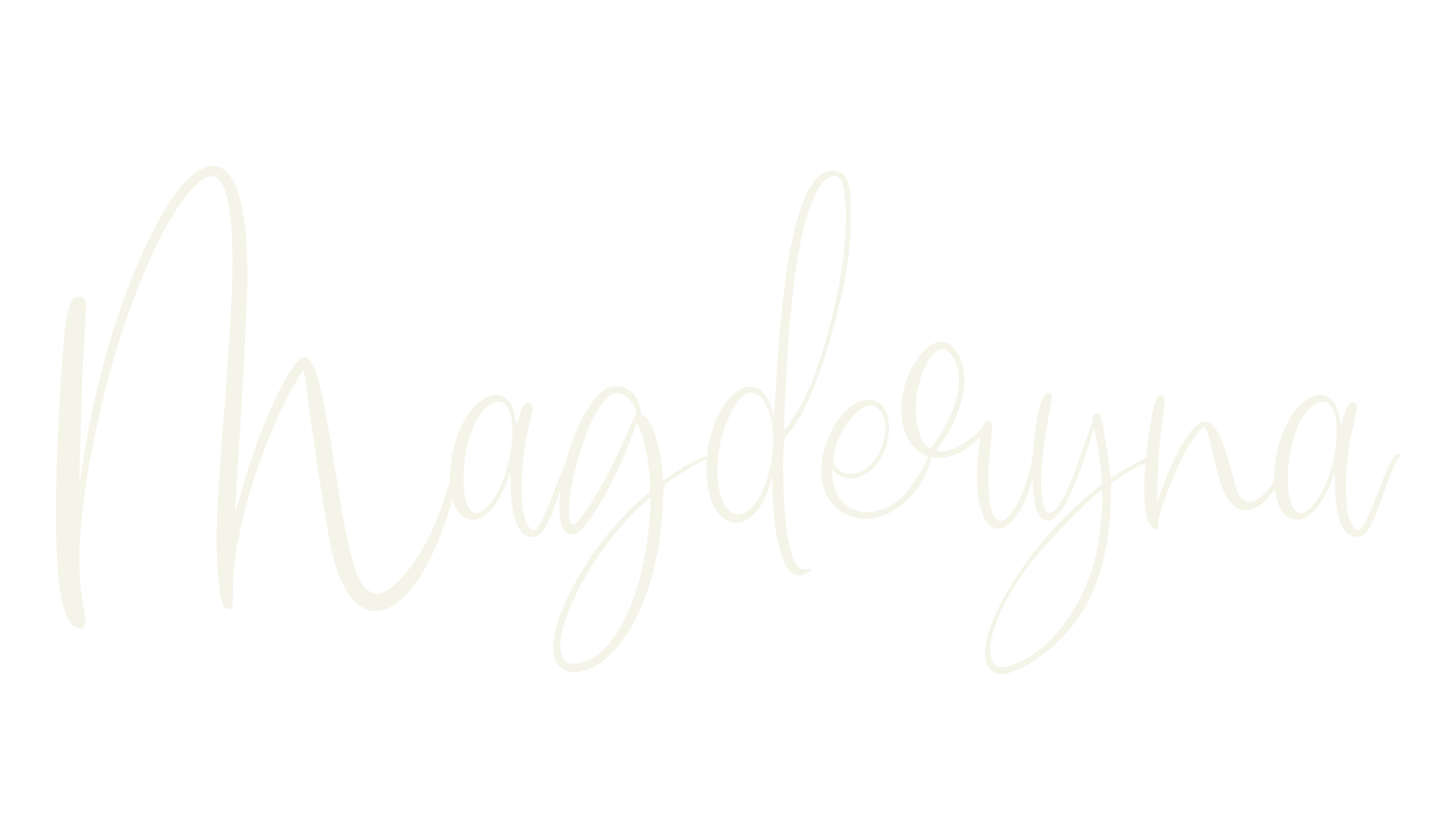 Magderyna, lettering font preview