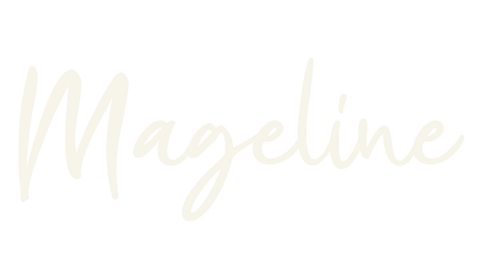 Mageline, fashion script font preview