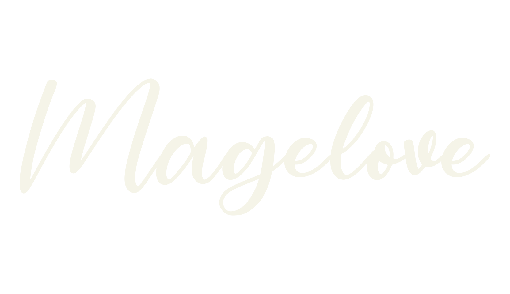 Magelove, script font preview