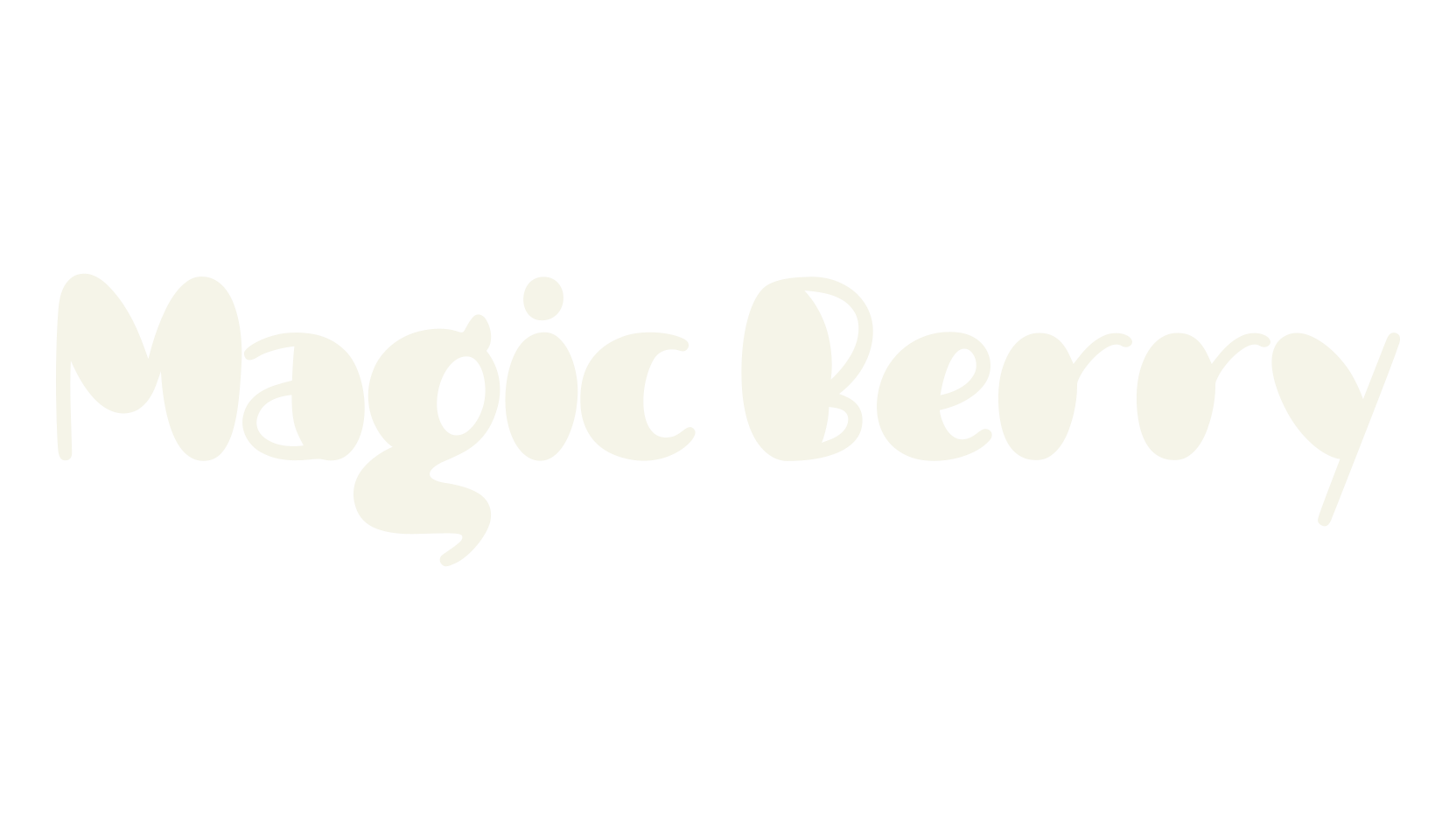 Magic Berry, handwriting font preview
