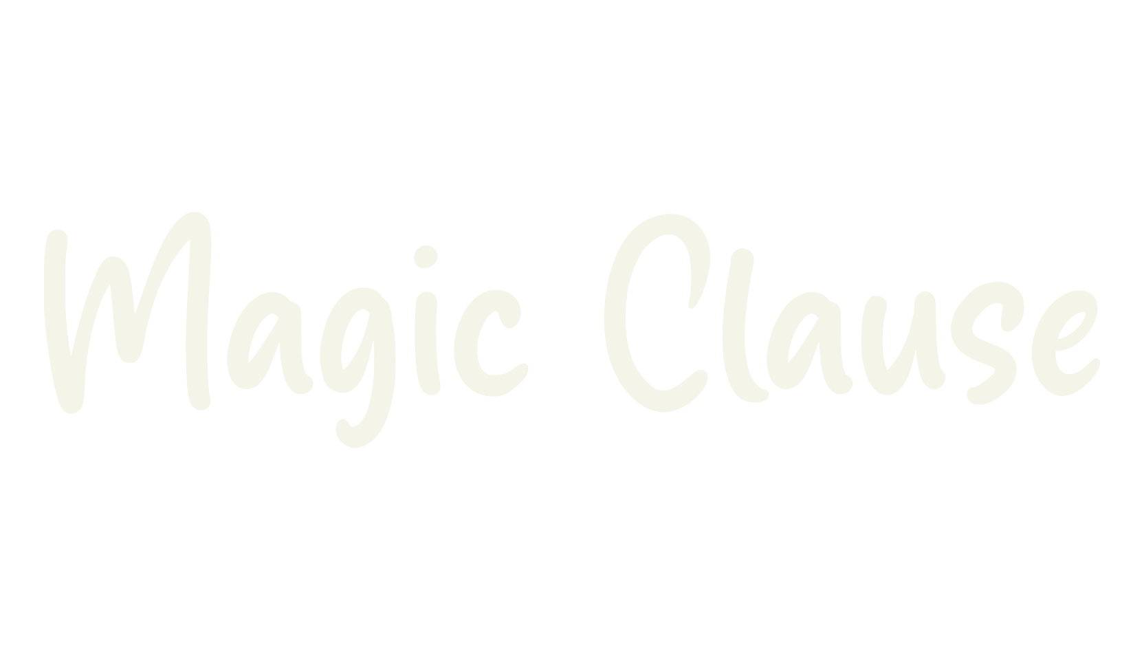 Magic Clause, fashion sign font preview