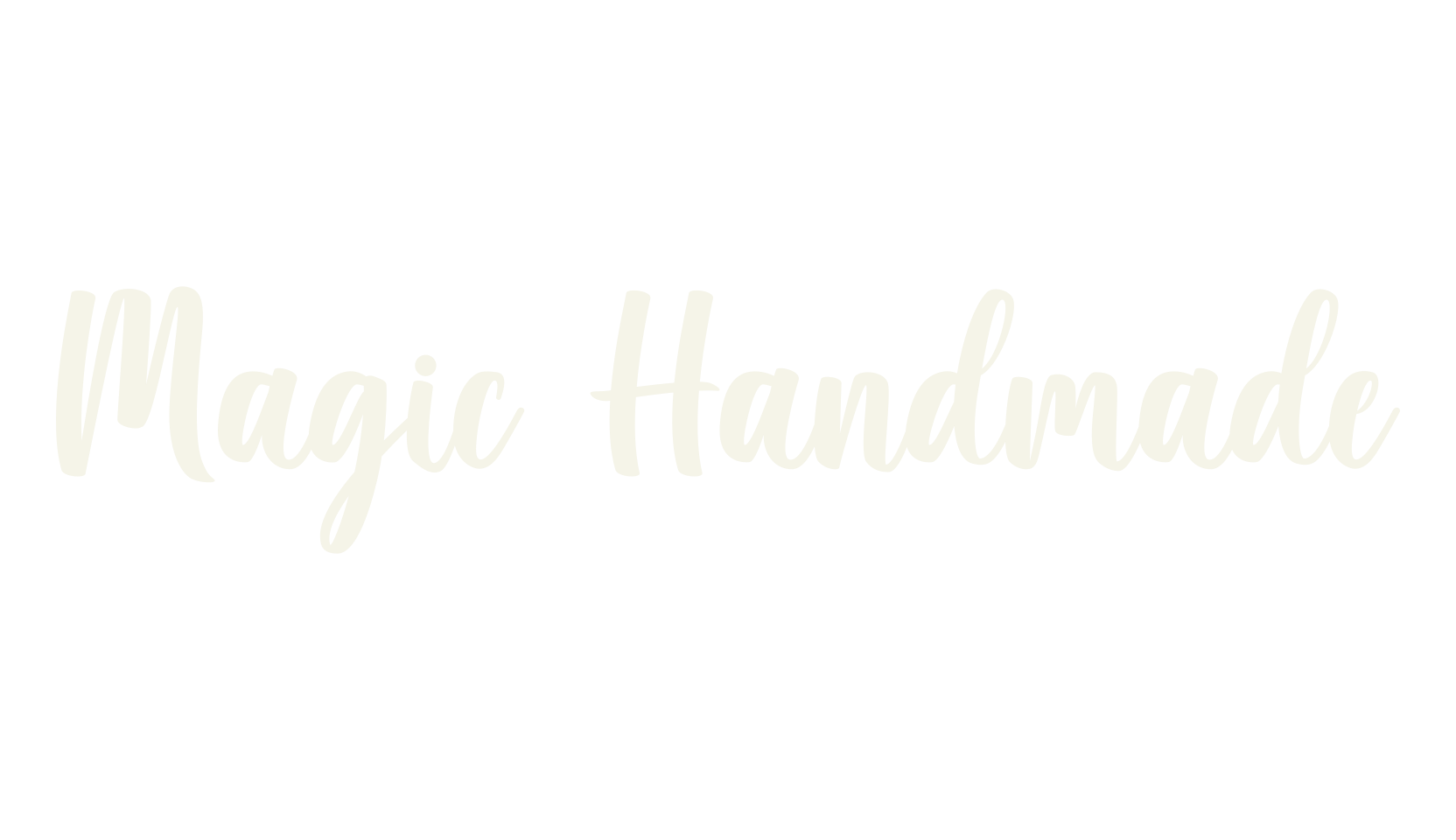 Magic Handmade, hand lettering font preview
