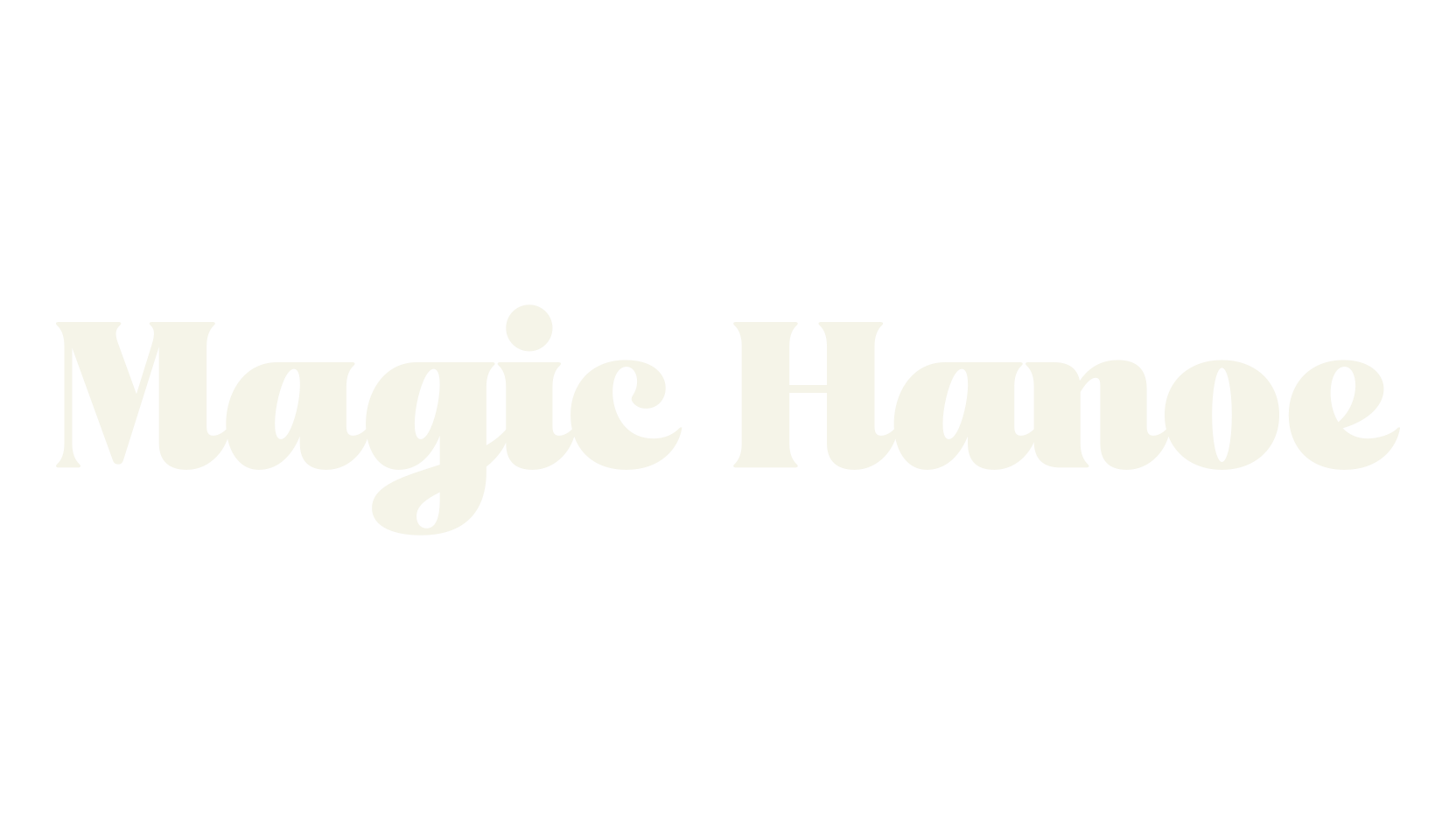 Magic Hanoe, serif font preview