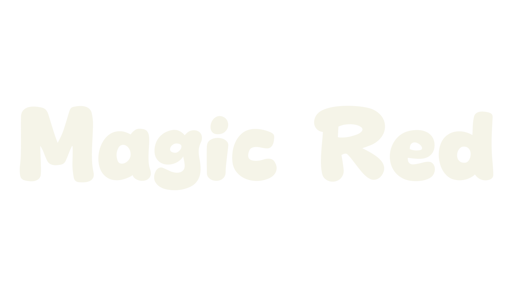 Magic Red, display market font preview