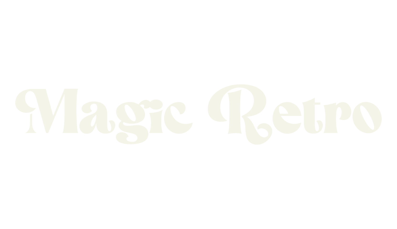 Magic Retro, retro font preview