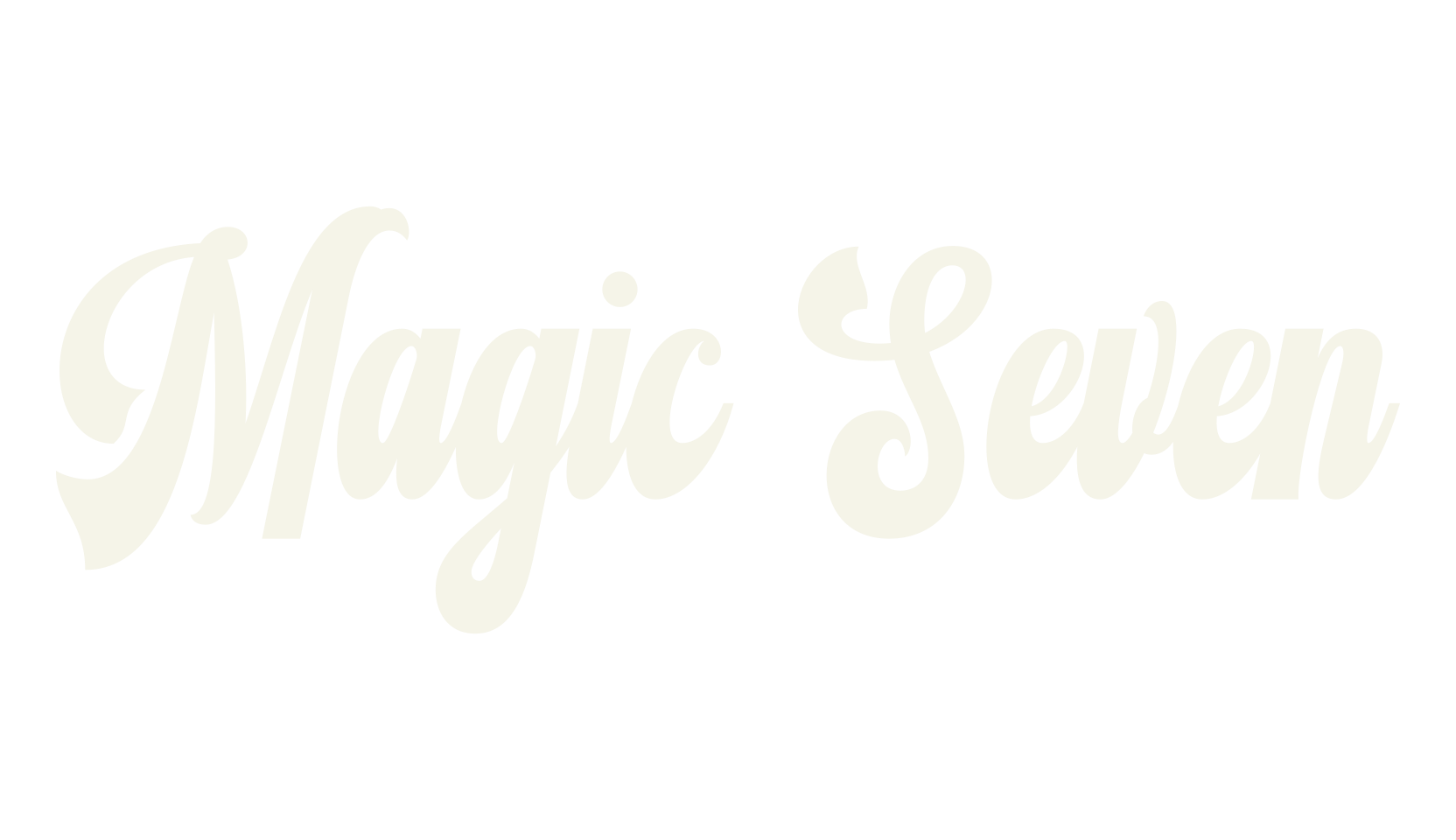 Magic Seven, bold font preview
