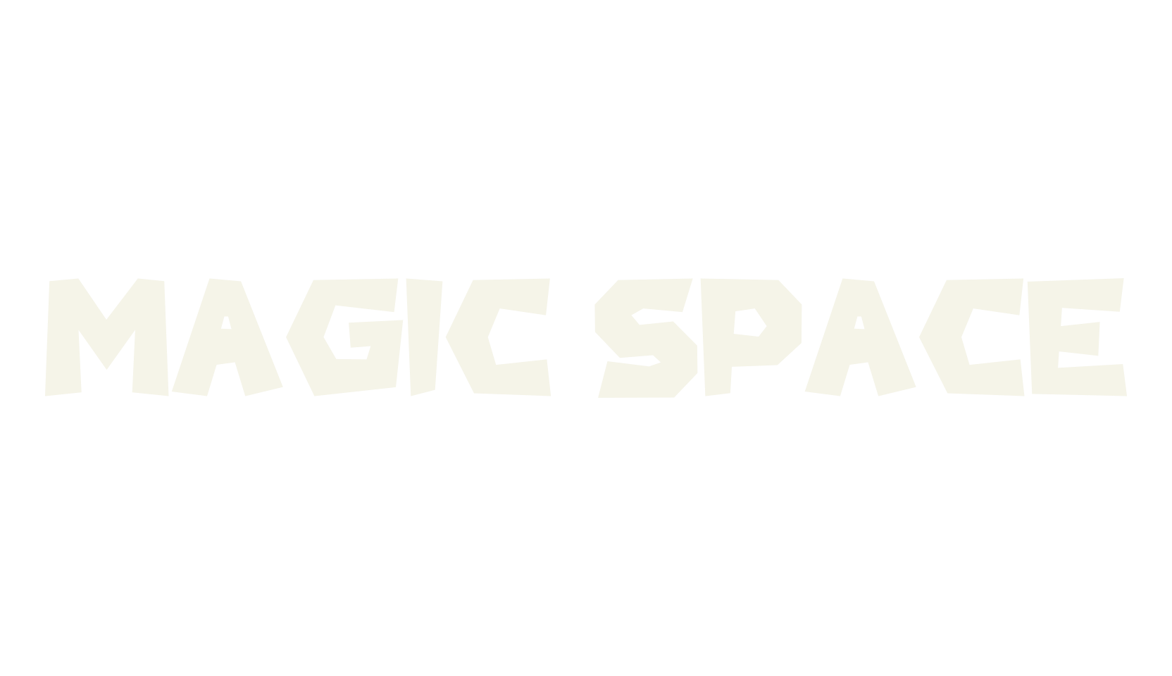 MAGIC SPACE, comic book font preview