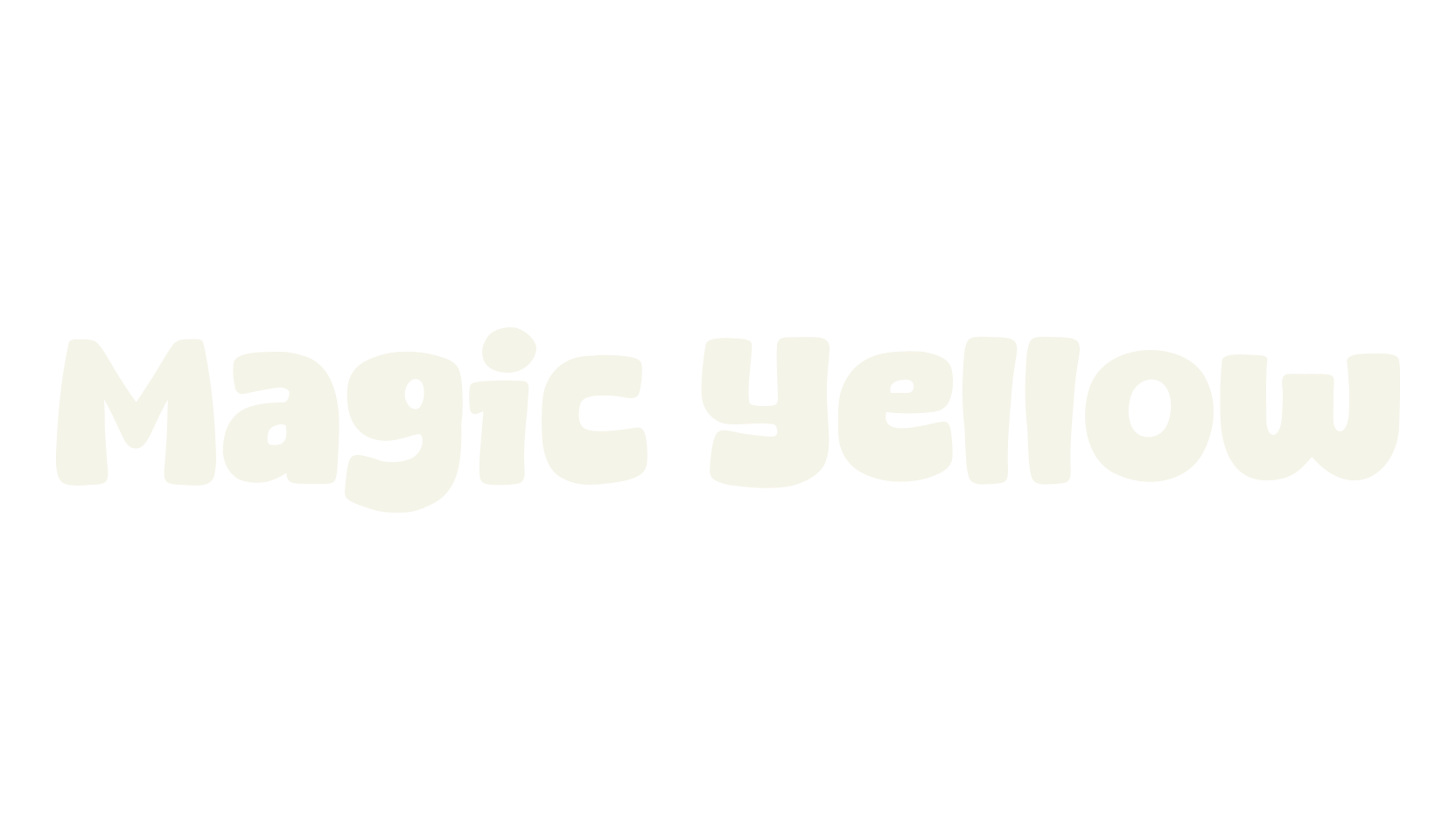 Magic Yellow, display market font preview