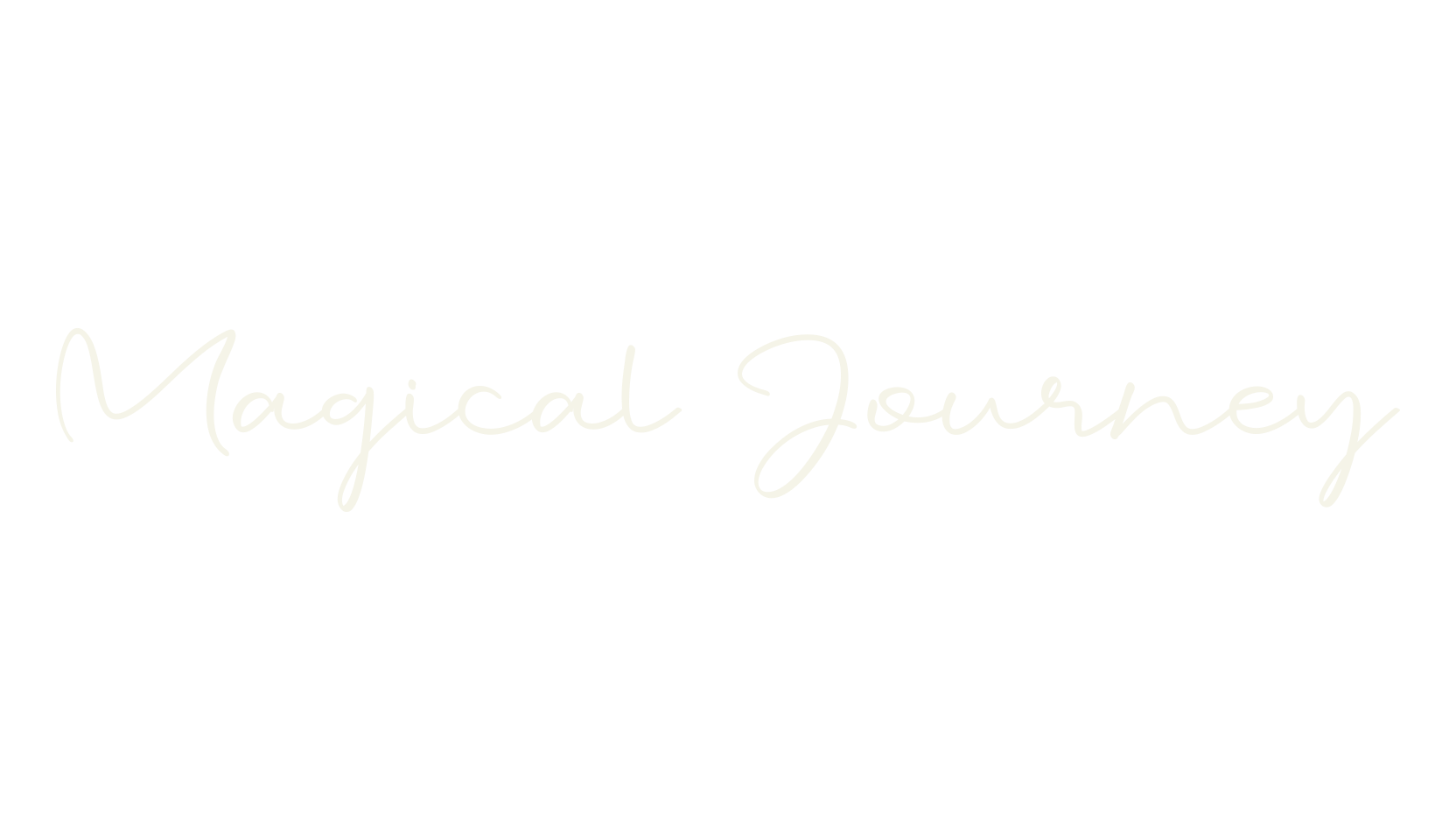Magical Journey, handwriting font preview