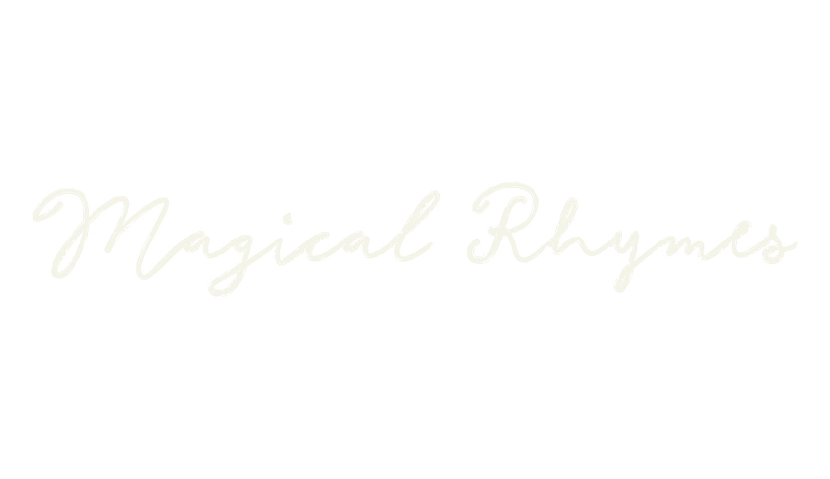 Magical Rhymes, fashion script font preview
