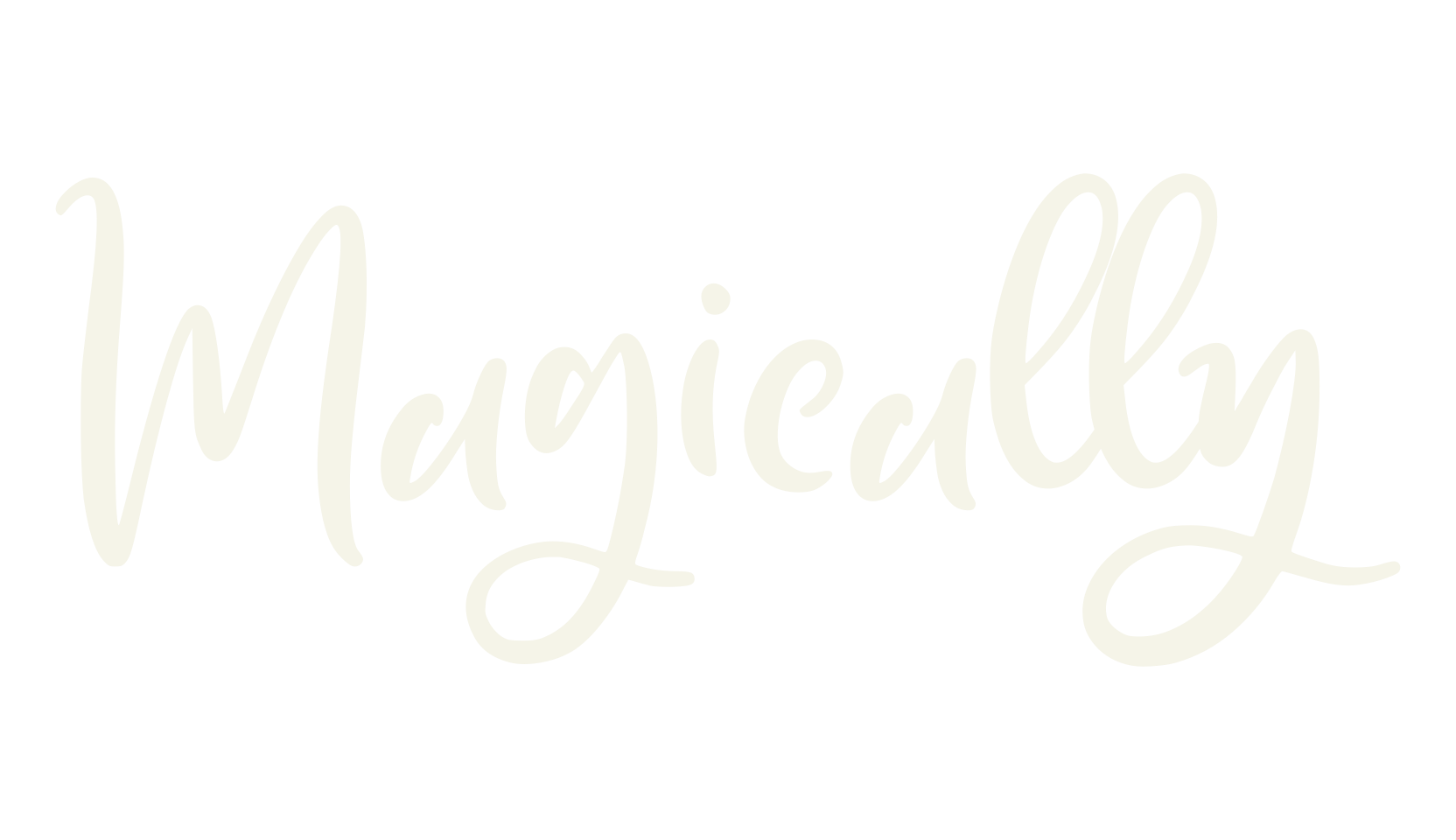 Magically, fashion script font preview