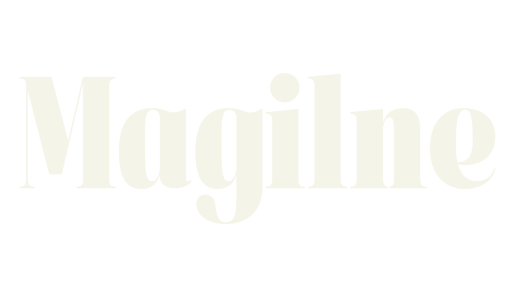 Magilne, serif font preview