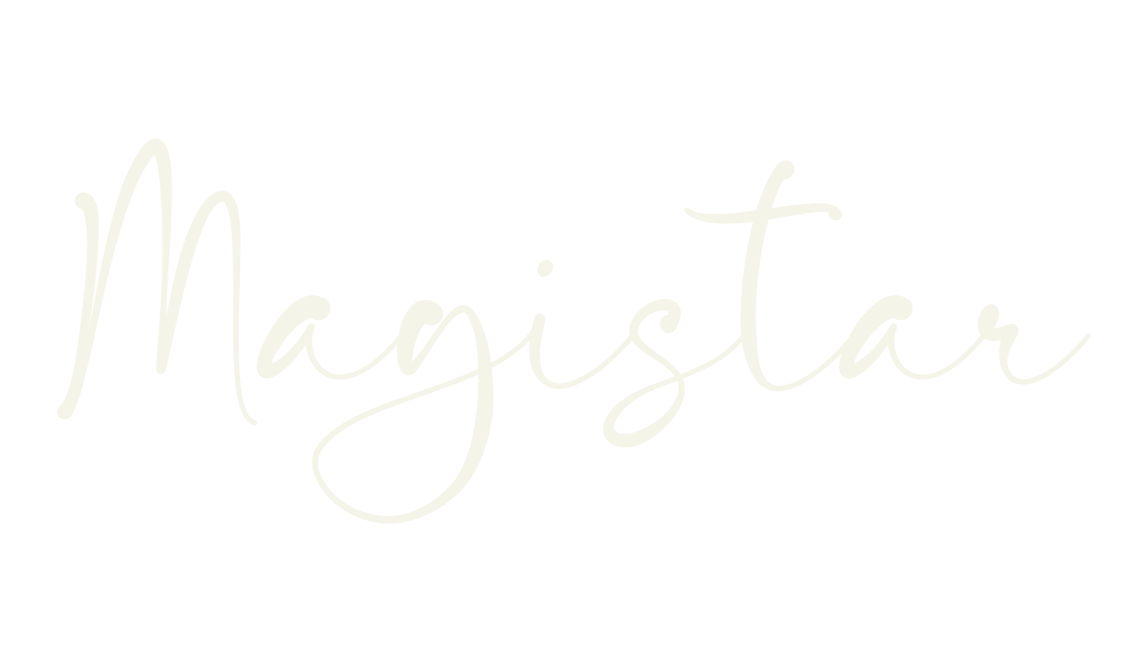 Magistar, fancy font preview