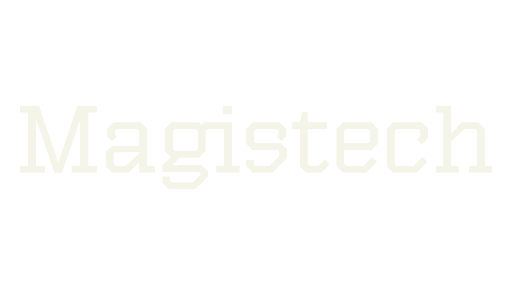 Magistech, tech font preview