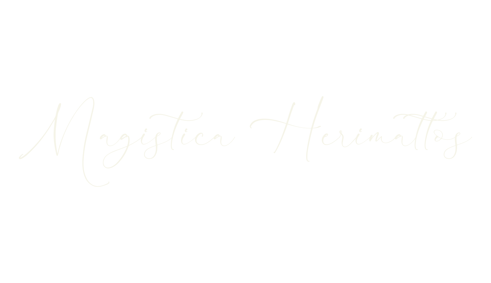 Magistica Herimattos, script font preview