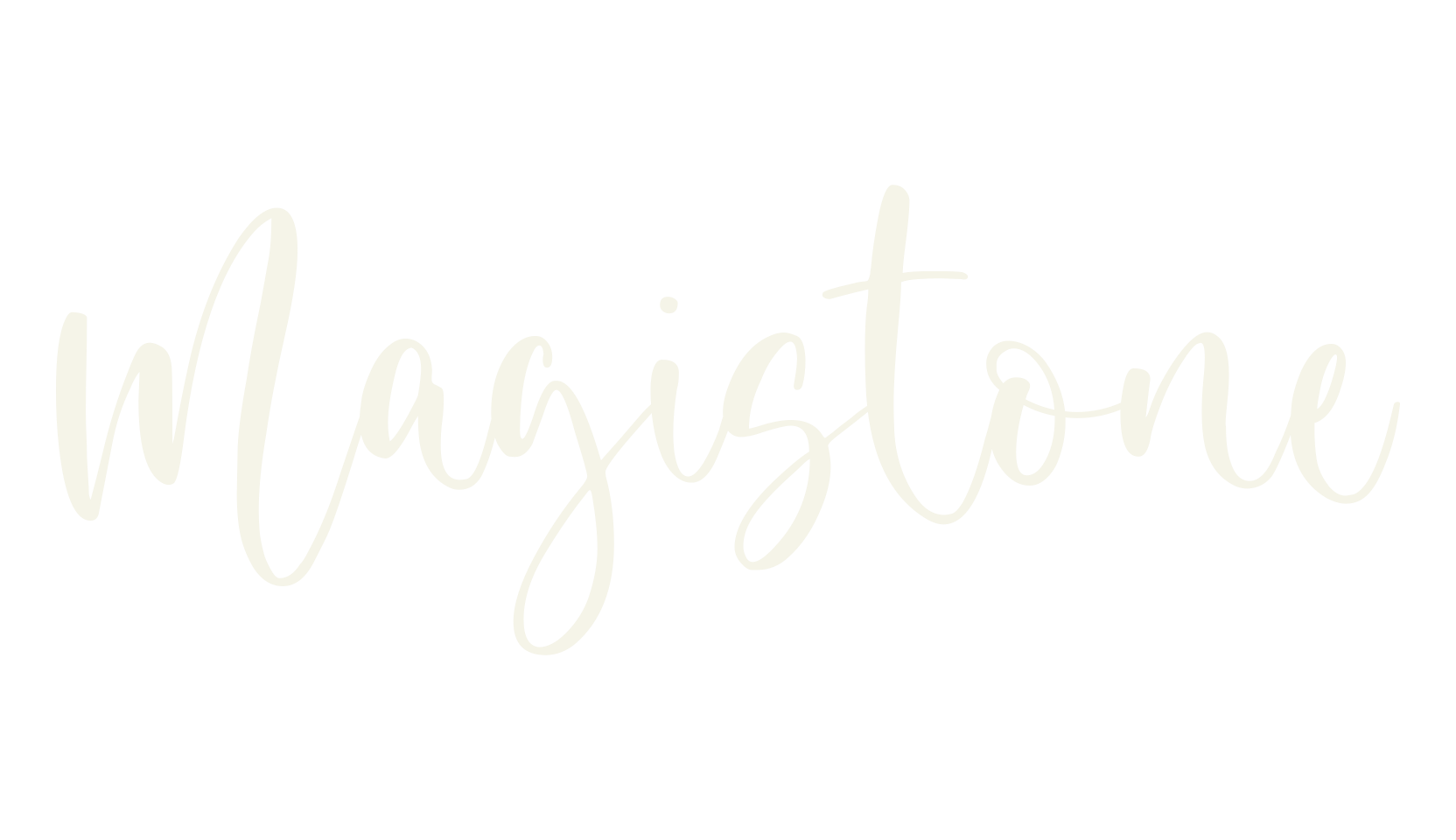 Magistone, calligraphy font preview