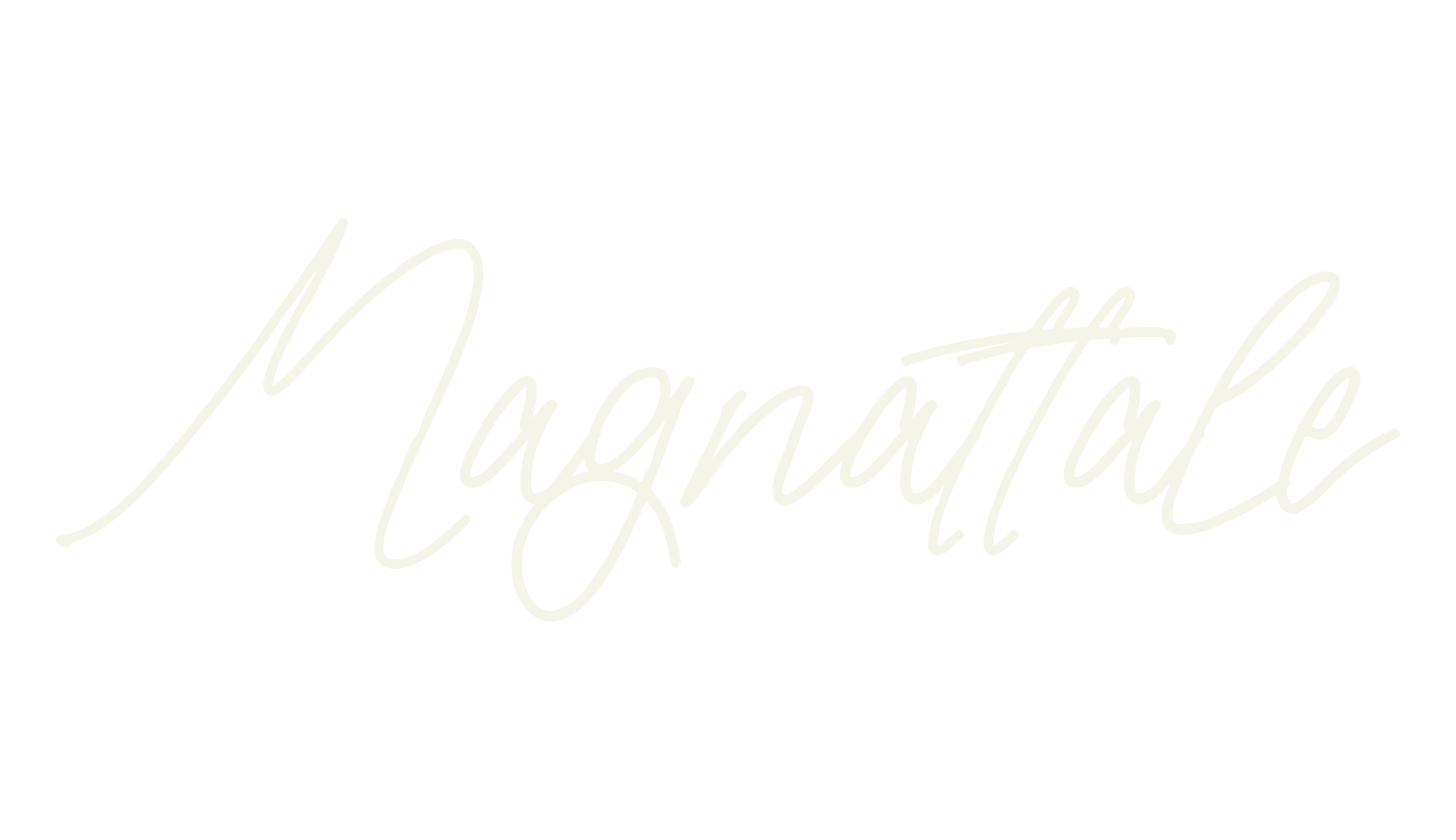 Magnattale, cursive font preview