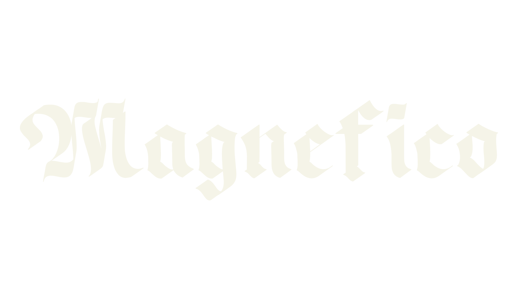 Magnefico, fantasy font preview