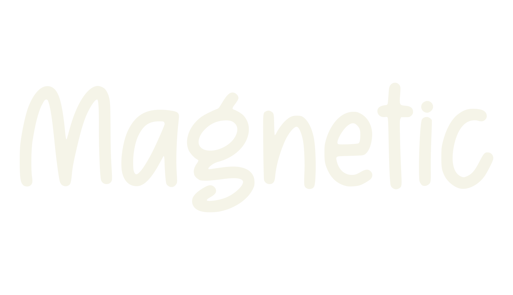 Magnetic, heart font preview
