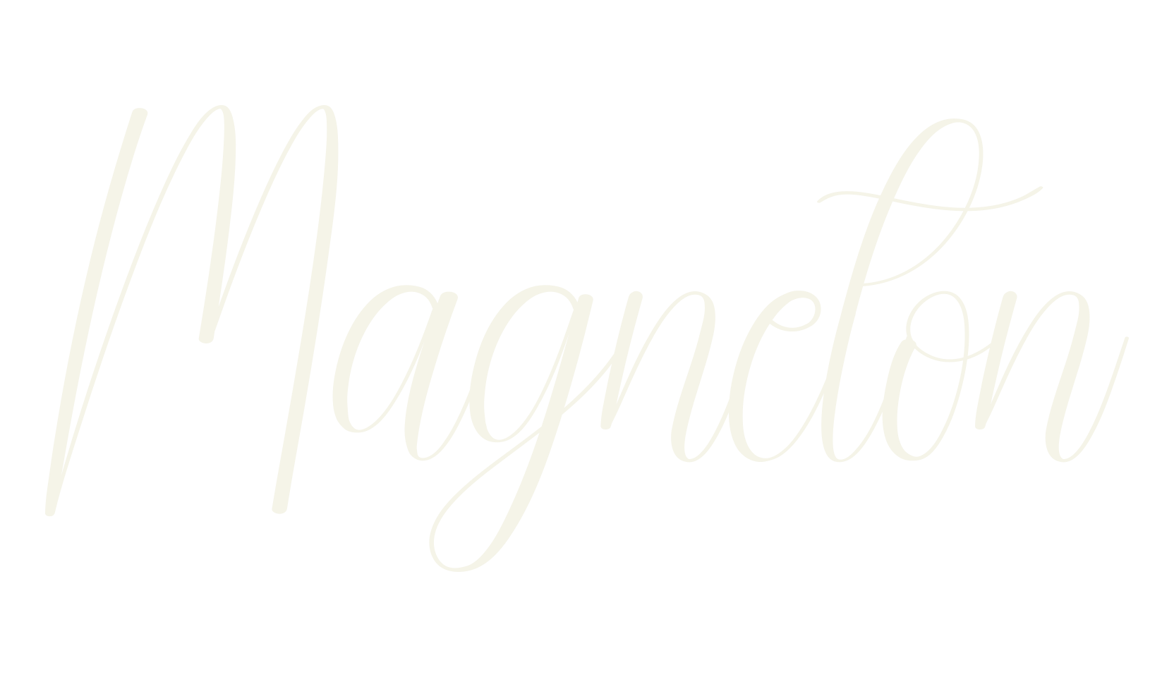 Magneton, calligraphy font preview