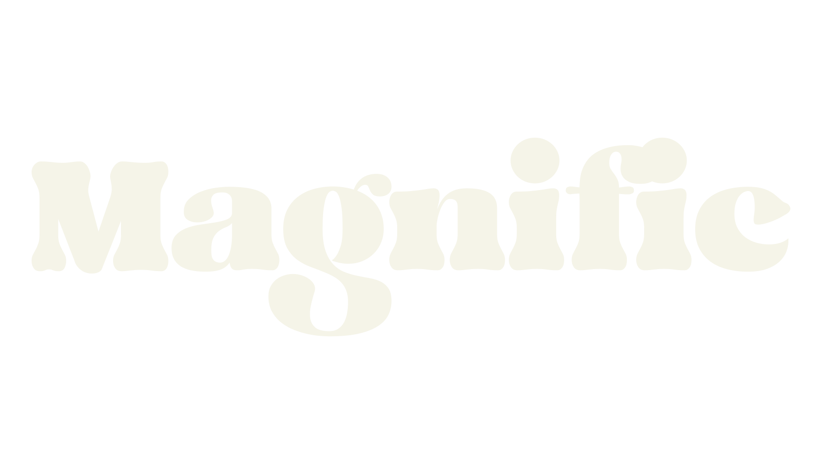 Magnific, serif font preview