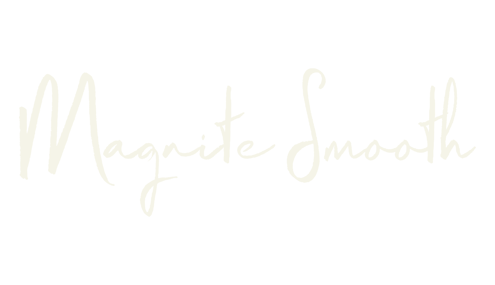 Magnite Smooth, calligraphy font preview