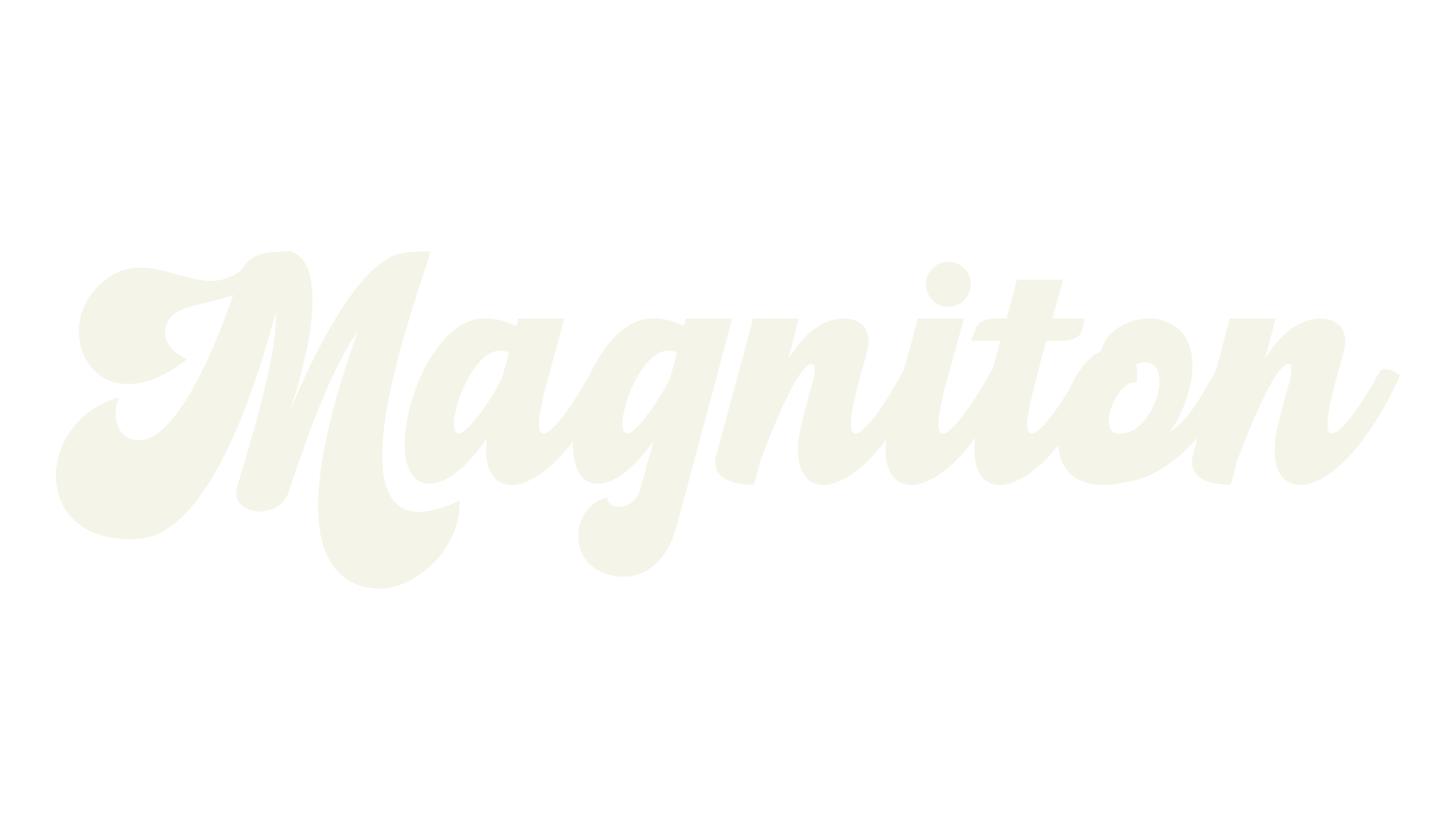 Magniton, baseball font preview