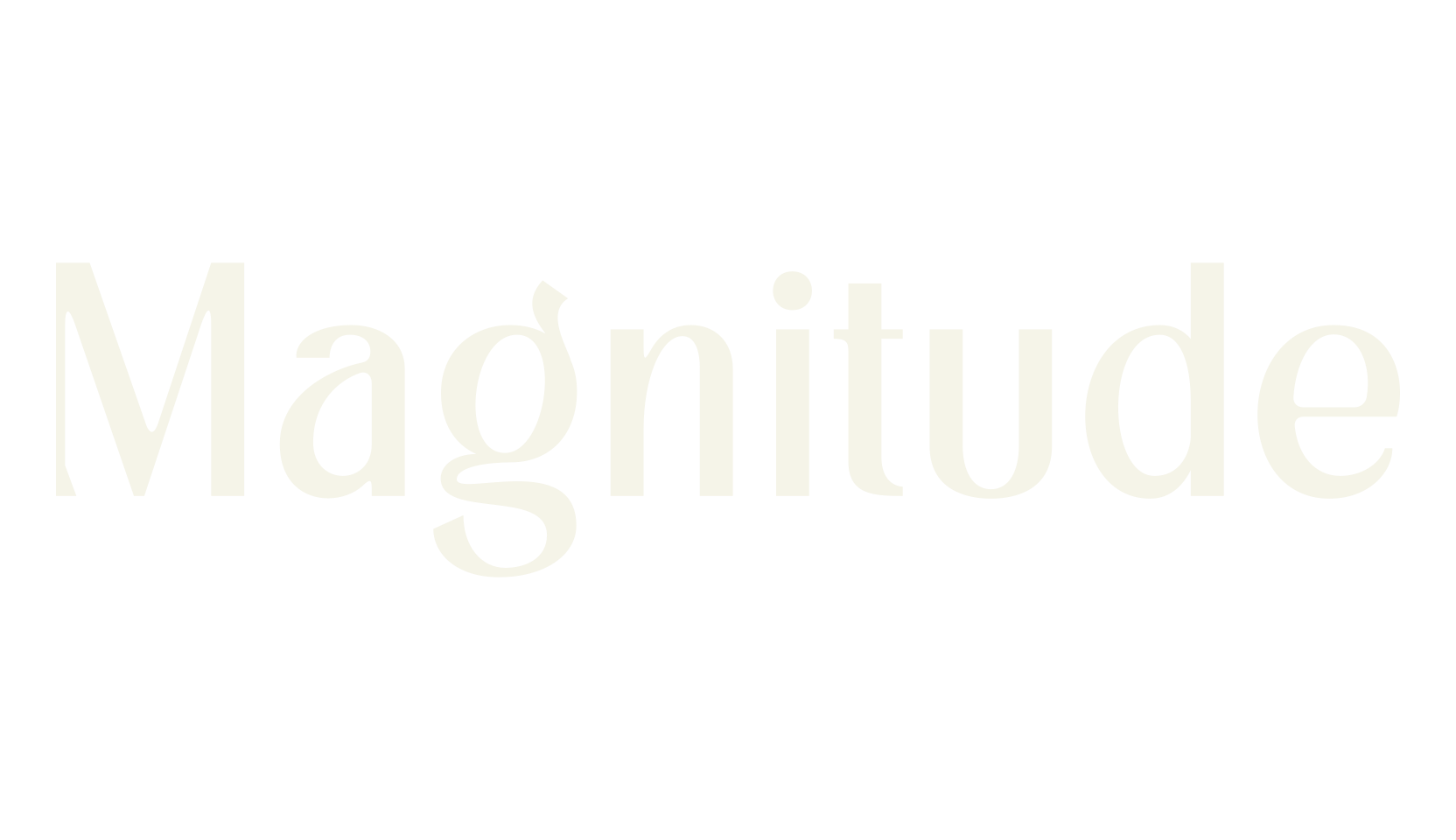Magnitude, sans font preview