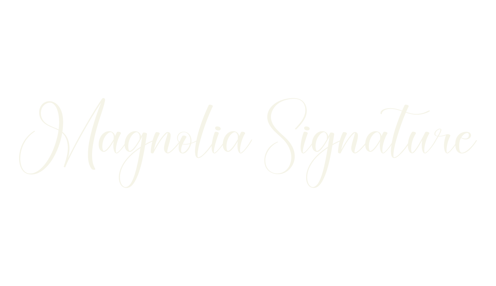 Magnolia Signature, fashion script font preview