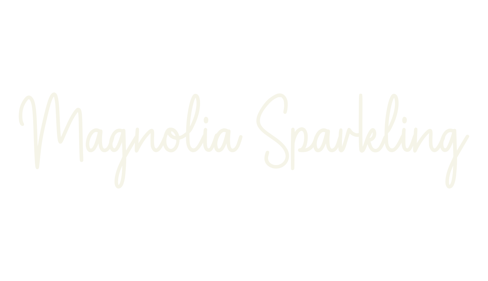 Magnolia Sparkling, fancy font preview