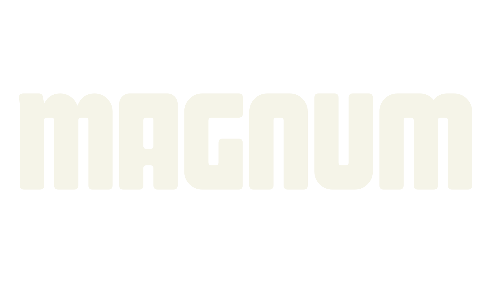 Magnum, fantasy font preview