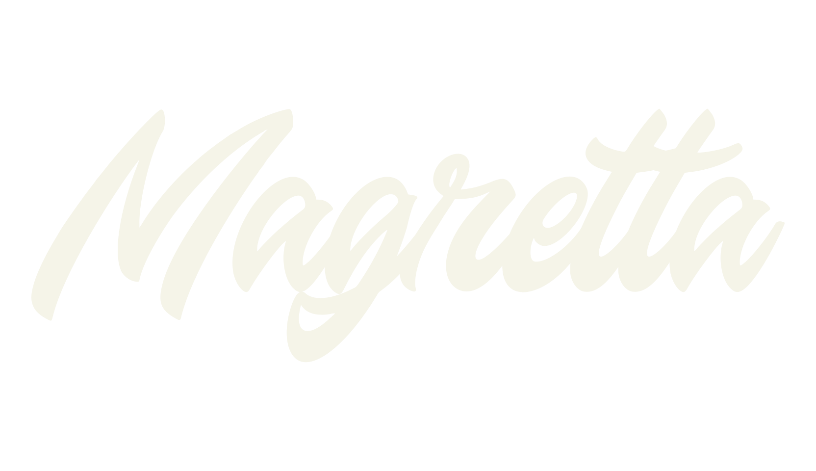 Magretta, lettering font preview