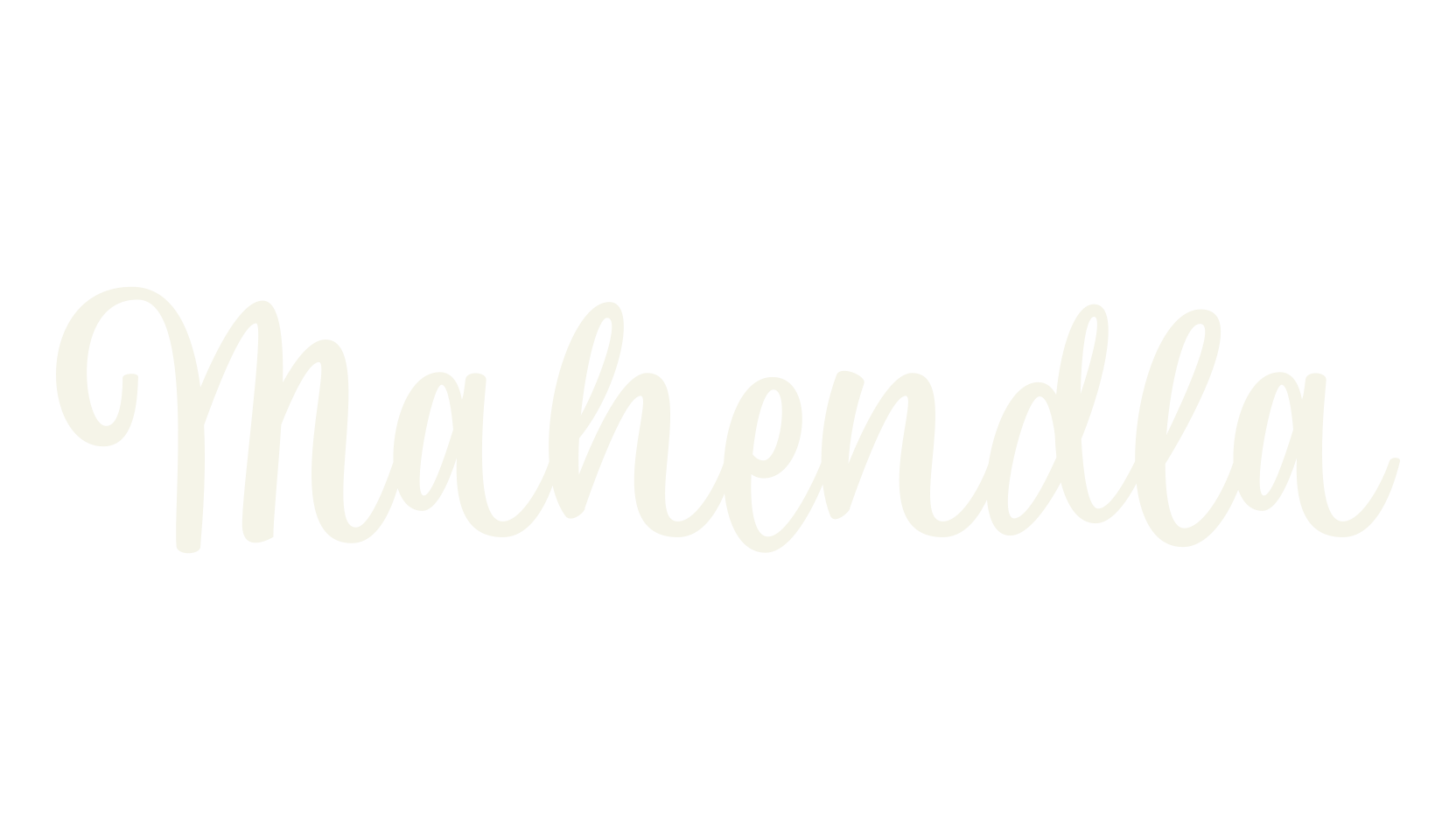 Mahendla, handwriting font preview