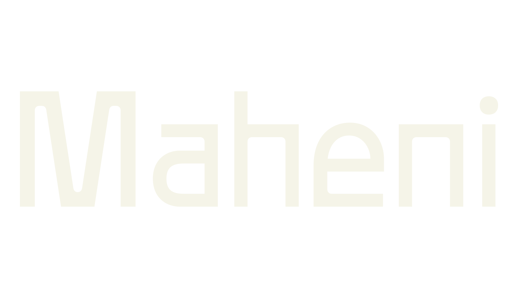 Maheni, corporate font preview