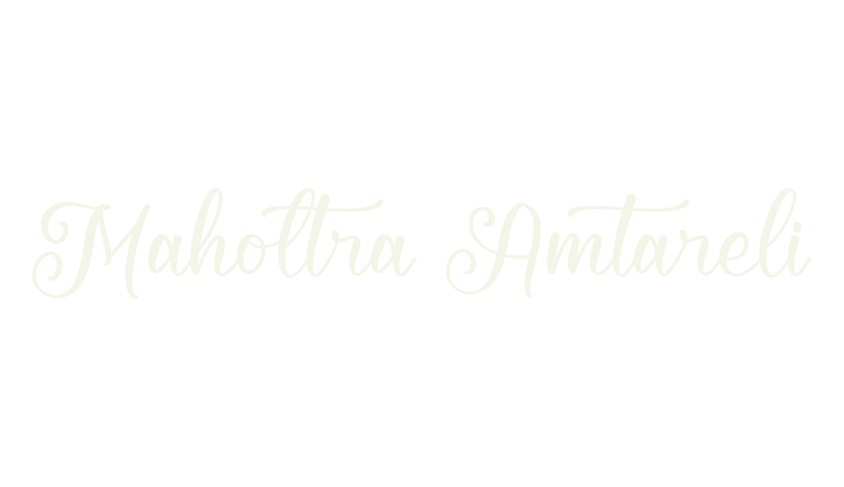 Maholtra Amtareli, script font preview