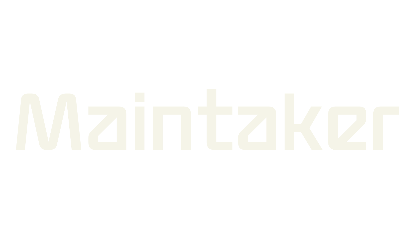 Maintaker, racing font preview