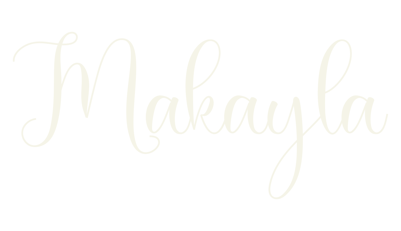 Makayla, cricut font preview