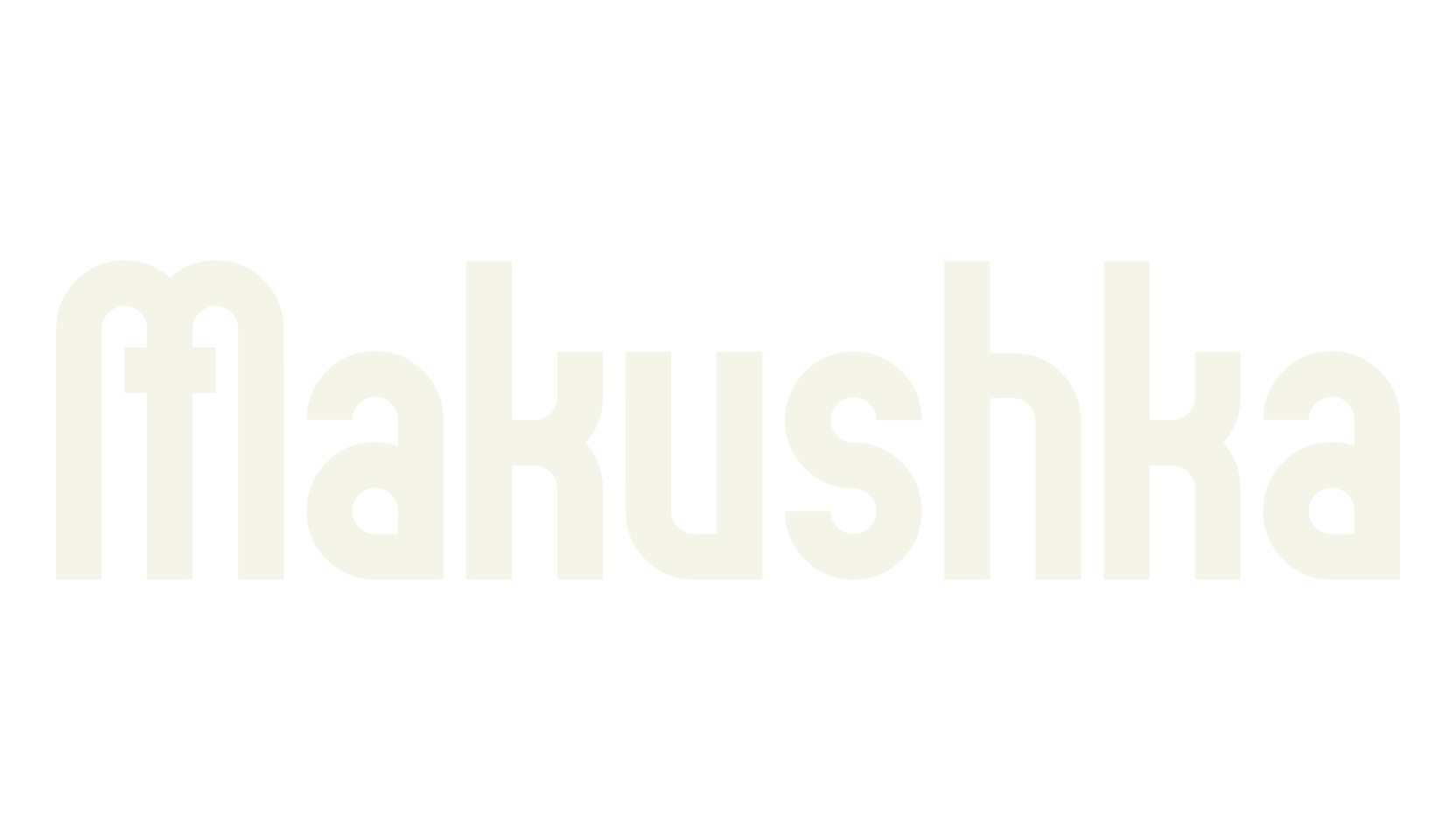 Makushka, display font preview