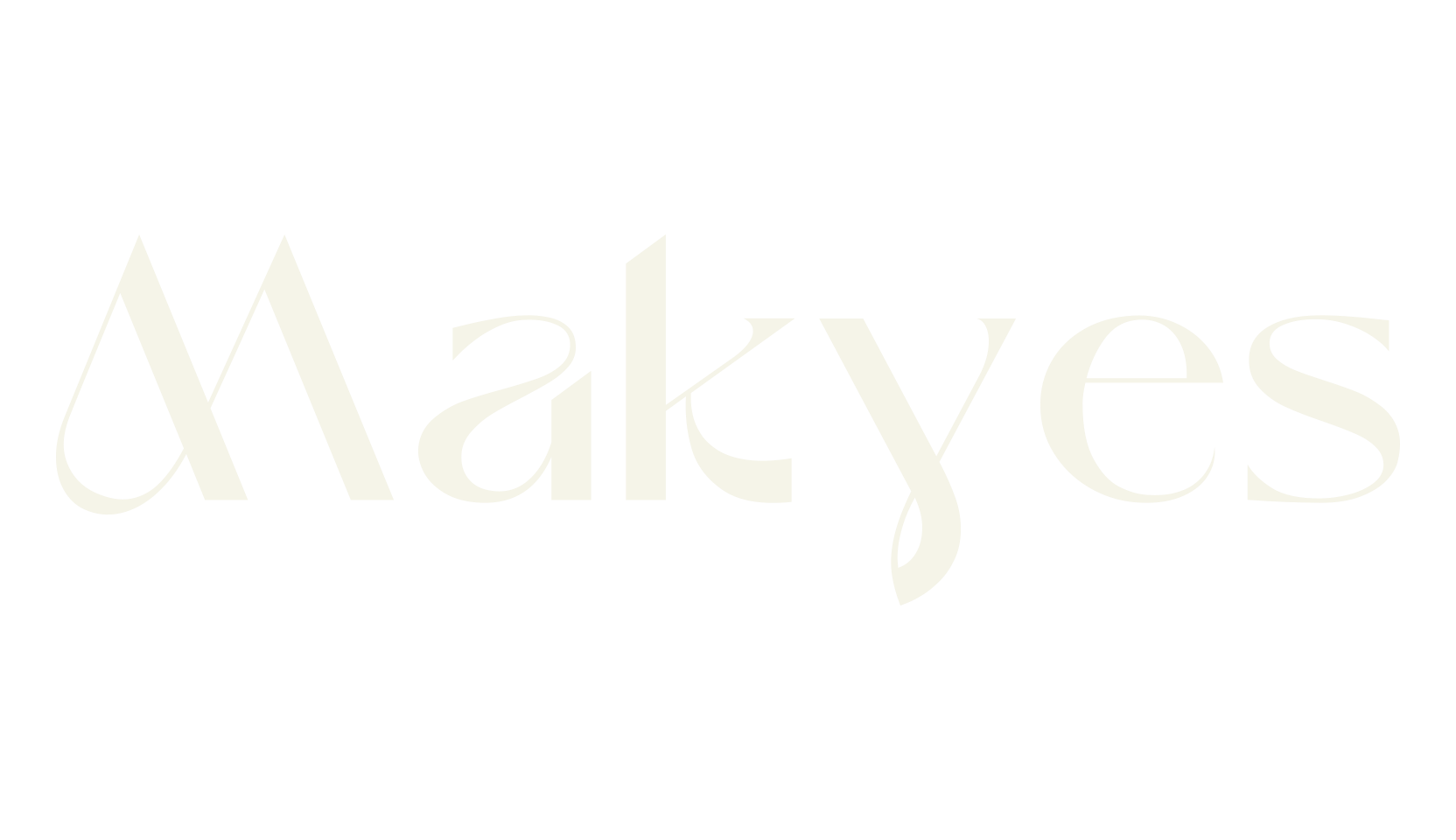 Makyes, modern font preview