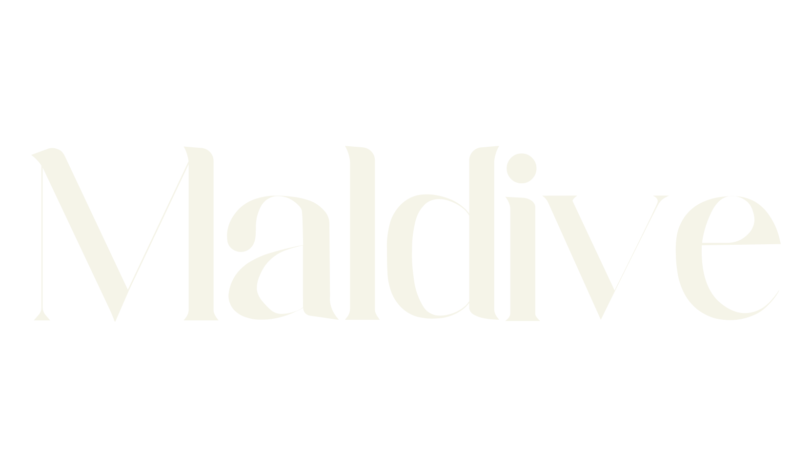 Maldive, fancy font preview