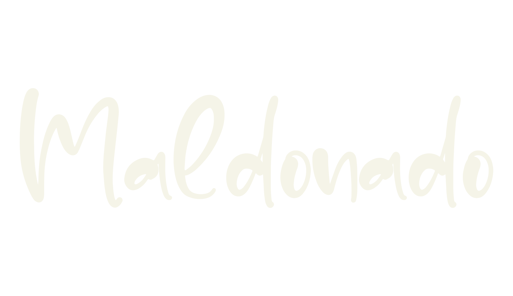 Maldonado, script font preview