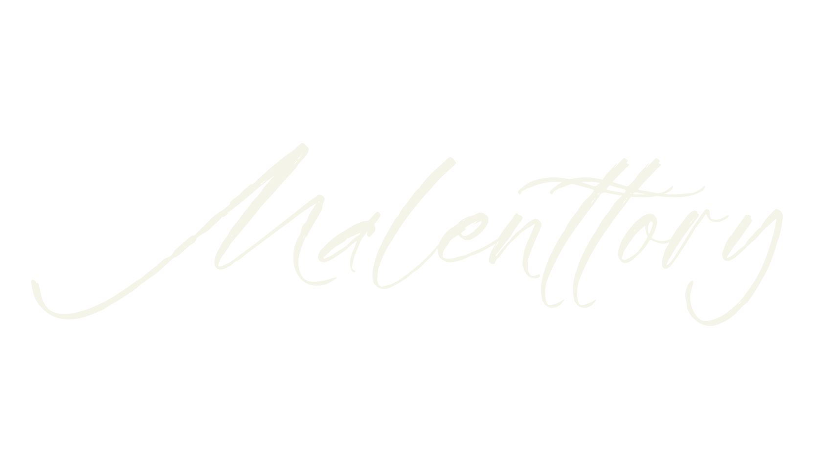 Malenttory, script font preview
