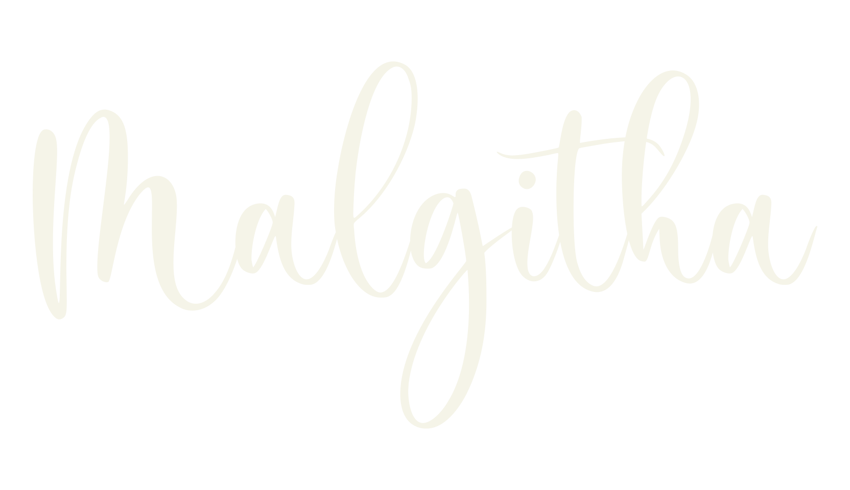 Malgitha, calligraphy font preview